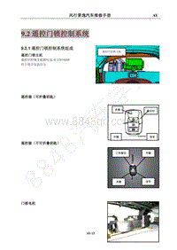 2013款景逸X5维修手册-9.2遥控门锁控制系统