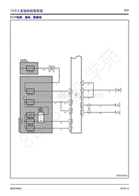 2019年国六菱智M5电路图-13.9.3 发动机控制系统 