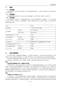 2013款菱智M5维修手册-11.1 空调系统