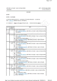 2017-2018年翼搏EcoSport MCA-6F35-症状诊断