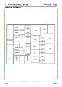 2020年菱智M5EV电路图-13.4 保险丝 继电器 