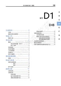 2022款雷霆维修手册-D1 EHB