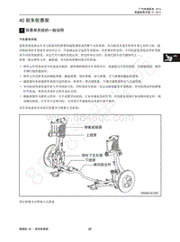 2016-2017年传祺GA6维修手册-40 前车轮悬架