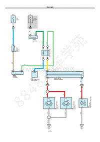 2007-2011年丰田坦途电路图-刹车灯