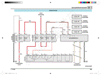 2013年传祺GS5电路图-胎压监测控制系统电路图