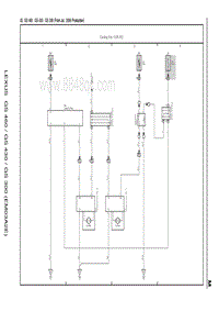 2005雷克萨斯GS系列线路图-83 冷却风扇 1UR–FE