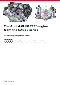 SSP676 The Audi 4.0l V8 TFSI engine From the EA825 series