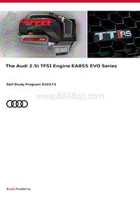 The Audi 2.5l TFSI Engine EA855 EVO Series SSP661
