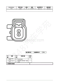 2022年福特锐际Escape插件图-C436 后 雾灯 