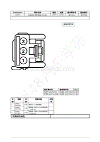 2021年福特锐际Escape插件图-C225A 电动转向 控制 模块 PSCM 