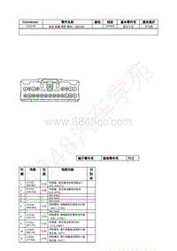 2022年福特锐际Escape插件图-C4237B 电池 能量 控制 模块 （BECM） 