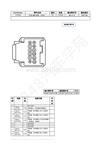 2022年福特锐际Escape插件图-C4226B 驻车 辅助 模块 （PAM） 