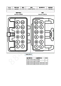 2021年福特追光者EVOS插件图-C3049 线束内部 