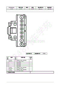 2022年福特锐际Escape插件图-C4238 VCONT 