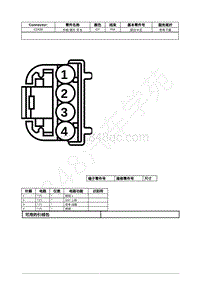 2021年福特锐际Escape插件图-C2428 升档 拨片 开关 