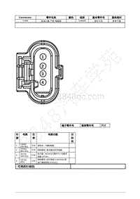 2022年福特锐际Escape插件图-C409 加油口盖 门锁 电磁阀 