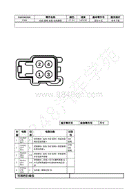 2022年福特锐际Escape插件图-C334 右前 座椅 坐垫 加热器垫 