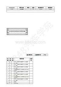 2021年福特锐际Escape插件图-C218C 时钟弹簧 