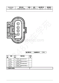 2021年福特锐际Escape插件图-C4815E 高压蓄 电池 插线盒 