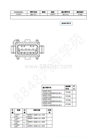 2021年福特追光者EVOS插件图-C3618C 媒体 中心 