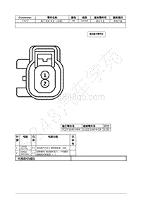 2021年福特追光者EVOS插件图-C4172 尾门 防夹 开关 （左侧） 