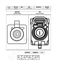 2021年福特追光者EVOS插件图-C299 线束内部 