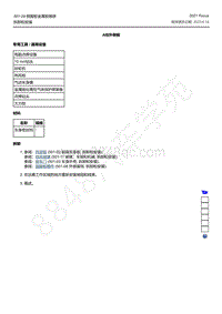 2021年福特福克斯Focus-501-29 侧围板金属板维修