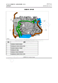 2022年福特福克斯Focus-307-02C 变速器冷却 - 8速自动变速器 – 8F24