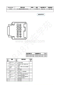 2023年福特锐界L Edge插件图-C4525 行人 预警 控制 模块 PACM 