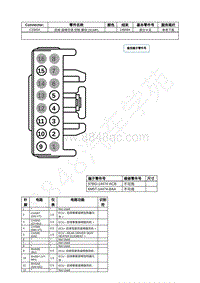 2023年福特锐界L Edge插件图-C3365A 后排 座椅空调 控制 模块 SCMF 