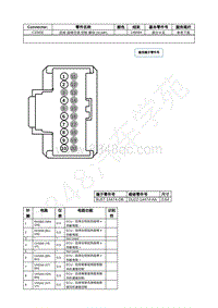 2023年福特锐界L Edge插件图-C3365E 后排 座椅空调 控制 模块 SCMF 