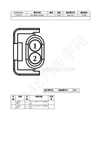 2023年福特锐界L Edge插件图-C2431CC 关口 模块 A GWM 