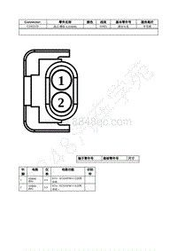 2023年福特锐界L Edge插件图-C2431CD 关口 模块 A GWM 