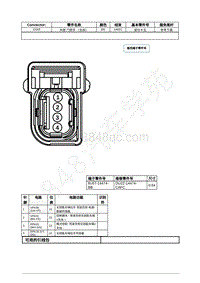 2022年福特全新锐界Edge插件图-C543 外部 门把手 （左前） 