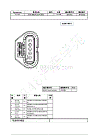 2021年福特全新锐界Edge接插件-C1160 废气 再循环 EGR 阀门 