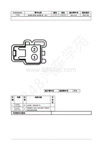 2022年福特全新锐界Edge插件图-C335 前座椅 靠背 加热器 垫 （右） 