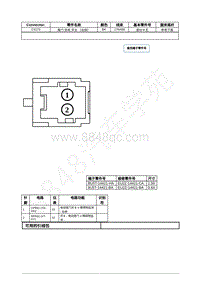 2021年福特全新锐界Edge接插件-C4173 尾门 防夹 开关 （右侧） 