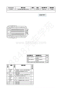 2021年福特全新锐界Edge接插件-C1381B 动力系统 控制 模块 PCM 