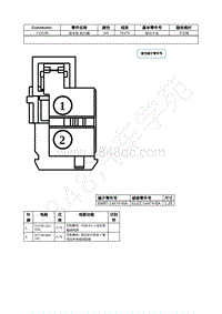 2023年福特锐界L Edge插件图-C1015B 驻车锁 执行器 