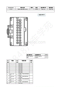 2023年福特锐界L Edge插件图-C341E 驾驶员 座椅 模块 DSM 