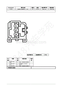 2022年福特全新锐界Edge插件图-C3458 前座椅 环境照明 灯 （左） 