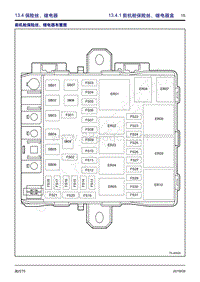 2019年新风行T5国六电路图-13.4 保险丝 继电器 