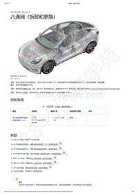 2021-2023年Model Y-八通阀（拆卸和更换）