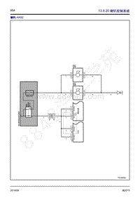 2019年新风行T5国六电路图-13.9.20 喇叭控制系统 