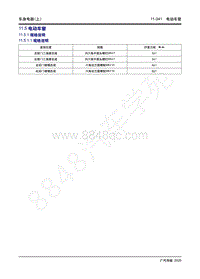 2020年传祺GS4 Coupe维修手册-11.5 电动车窗