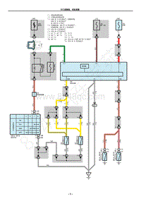 2005-2017丰田海狮电路图-车灯提醒器 钥匙提醒