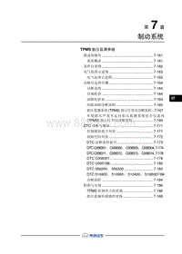 2017长丰猎豹CS9维修手册-02-TPMS 胎压监测系统