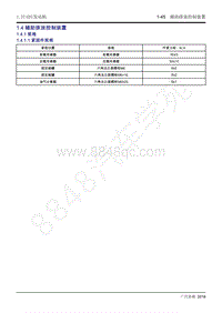 2018年传祺GS5维修手册-4A15J1发动机-1.4 辅助排放控制装置