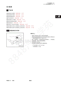 2014年广汽传祺GS5维修手册-03 检测