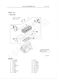 2011年长丰猎豹CT5维修手册-气缸盖和气门